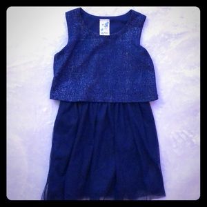 Navy blue dress